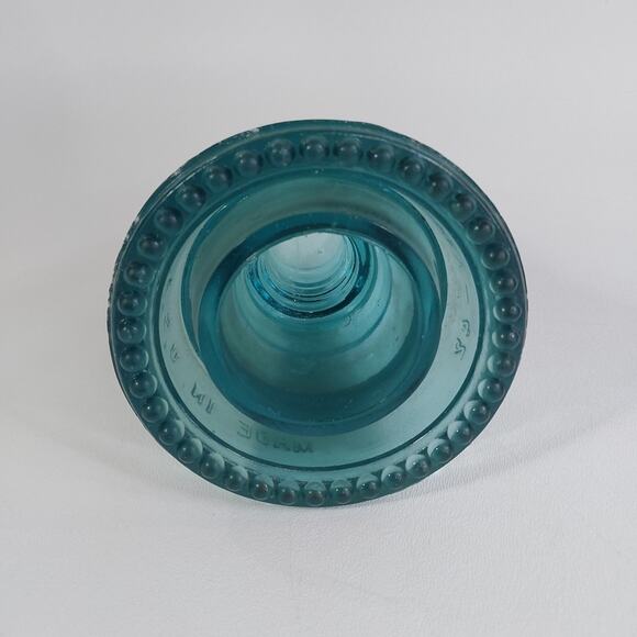 Vintage Hemingray # 42 Aqua Insulator 4" Height VGC - Picture 6 of 6